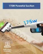 Tineco Pure ONE Station 5 Cordless Smart Vacuum with 2.5L Auto Dust Base, Full-Path Self-Cleaning, 175AW Suction, ZeroTangle Tech, Stick Vacuum Cleaner for Pet Hair, Carpet & Hard Floor - Image 5
