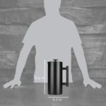 ESPRO P6 32 Ounces French Press Coffee Maker, Double Walled Stainless Steel Insulated, Matte Black - Image 3