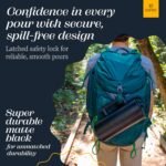 ESPRO P6 32 Ounces French Press Coffee Maker, Double Walled Stainless Steel Insulated, Matte Black - Image 6