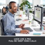 Logitech HD Pro Webcam C920, Widescreen Video Calling and Recording, 1080p Camera, Desktop or Laptop Webcam - Image 3