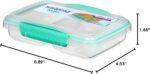 Sistema 11.8 Ounce Small Split Storage Container (Colors may vary) - Image 5