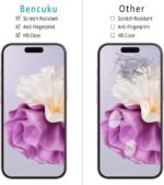 (2 Pack) Designed for iPhone 16 Plus 6.7-inch Tempered Glass Screen Protector, Full Coverage, Anti Scratch, Bubble Free - Image 3