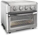 Air Fryer + Convection Toaster Oven by Cuisinart, 7-1 Oven with Bake, Grill, Broil & Warm Options, Stainless Steel, TOA-60 - Image 3