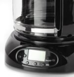 Dominion 15-Cup Deluxe Digital & Programmable Drip Coffee Maker, Auto Keep Warm Function, Anti-Drip System with Permanent Filter and Borosilicate Glass Carafe, One-Touch Operation, Black - Image 5