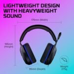 HyperX Cloud Stinger 2 Core - Gaming Headset for Playstation, Lightweight Over-Ear Headset with mic, Swivel-to-Mute Function, 40mm Drivers - Black - Image 6