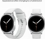 Samsung Galaxy Watch 8 (2025) Bluetooth Smartwatch, Intl Version – Fitness & Sleep Tracking,Heart Rate Monitor, Android Compatible (Not for iOS) – with Extra Hybrid Band (Silver, 40mm) - Image 3