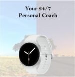 Samsung Galaxy Watch 8 (2025) Bluetooth Smartwatch, Intl Version – Fitness & Sleep Tracking,Heart Rate Monitor, Android Compatible (Not for iOS) – with Extra Hybrid Band (Silver, 40mm) - Image 4