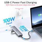 USB C Hub HDMI Adapter for MacBook Pro/Air, 7 in 1 USBC Dongle with HDMI, SD/TF Card Reader, USB C Data Port,100W PD, and 2 USB 3.0 Compatible for MacBook Pro/Air, Dell XPS, Lenovo Thinkpad. - Image 4