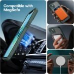 ImpactStrong Magnetic Guard Designed for iPhone 13 Case [Camera Protection] [Military Grade Drop Tested] [Compatible with MagSafe] Slim Translucent Matte Phone Case (6.1") - Dark Green - Image 5