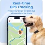 Tractive Smart Dog GPS Tracker | Live Pet Tracker with Virtual Fence | Vital Signs Monitoring of Heart & Respiratory Rate | Bark Monitoring | Dog Collar Attachment (Mint) - Image 3