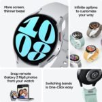 SAMSUNG Galaxy Watch 6 (40mm, WiFi + 4G LTE) 1.3" Super AMOLED Smartwatch GPS Bluetooth, Fully Unlocked w/Sleep Coaching, Water Resistant, BP Monitor R935U (w/Fast Charger Cube, Gold) (Renewed) - Image 4