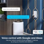 Wyze Plug, 2.4GHz WiFi Smart Plug, Compatible with Alexa, Google Assistant, IFTTT, No Hub Required, Four-Pack, White - Image 5