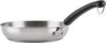 Farberware Brilliance Stainless Steel Cookware Pots and Pans Set with Kitchen Cooking Tools and Glass Lids, 10 Piece, Dishwasher Safe and Induction Ready, Stainless Steel - Image 9