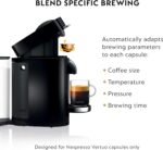 Nespresso VertuoPlus Deluxe Coffee and Espresso Machine by De'Longhi, 37 Oz, Black - Image 6