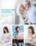 Remote Control Outlet Wireless Light Switch for Household Appliances, Expandable Remote Light Switch Kit, Up to 100 ft Range, FCC Certified, ETL Listed, White (5 Outlets + 2 Remotes) - Image 5