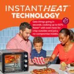 Instant Pot No Preheat Required* 4-Slice Air Fryer Toaster Oven with InstantHeat Technology, 7-in-1, Air Fry, Bake, Toast, Roast, Broil, Warm, and Make Pizza - Image 4