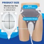 Catheter for Women, Urine Collection System, Reusable Portable Silicone Urinal with 2 Bags (1000ml & 2000ml), 1.2M Tube, and Adjustable Breathable Pants - Image 3