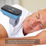 LOOKEE Ring-Pro Wearable Oxygen Monitor with Vibration Reminder for Low O2 - Continuous Pulse Oximeter -Rechargeable Blood Oxygen Saturation Tracker for SpO2 & PR - Free APP & PC Reports - Image 4