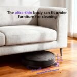 3-in-1 Robot Vacuum and Mop for Pet Hair | Powerful 4500Pa Suction, Tangle-Free, 120 Min Runtime, Ultra-Thin & Quiet, Smart Mapping, Ideal for Hard Floors & Large Homes (Black) - Image 4