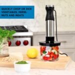 Kenmore Immersion Blender - Handheld Stick Mixer, Electric Hand Blender with Stainless Steel Shaft, Whisk, Variable Speed for Smoothies, Milkshakes, Baby Food, Puree, Batidora de Inmersión - Image 4