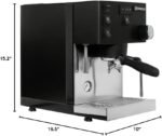Rancilio Silvia Pro X Espresso Machine, Black - Image 4