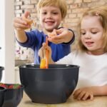 Plastic Mixing Bowls with Lids Set for Kitchen, Nesting Bowls for Mixing, Baking, Prepping, Cooking and Serving Food, Mixing Bowls Dishwasher, Microwave Safe (Dark Gray) - Image 6