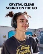 Soundcore Q11i Wireless Over-Ear Bluetooth Headphones by Anker, Deep Bass, 60H Playtime, Hi-Res Audio, Detachable Ear Cushions, Multipoint Connection (Renewed) - Image 3
