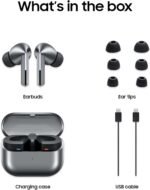 Samsung Galaxy Buds 3 Pro AI True Wireless Bluetooth Earbuds, Noise Cancelling, Sound Optimization, Redesigned Comfort Fit, White [US Version, Amazon Exclusive, 2Yr Warranty] - Image 7