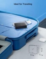 USB Charging Station, Topvork 6-Port USB Wall Charger, Multiport 60W USB Charging Hub, 6-in-1 Desktop USB Charger, Compact USB Charger Block (6A-Black) - Image 4