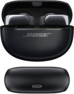 Bose Ultra Open Earbuds - Bluetooth Open Ear Earbuds with OpenAudio for Awareness, Clip-On Design for Comfort, Water Resistant, Up to 48 Hrs of Playtime, Black - Image 6