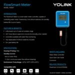 YoLink FlowSmart NSF Water Meter, Smart Water Usage Monitor and Water Leak Detection: 0.5 Inch Advanced Smart Home Water Meter, Hub Included - Image 5