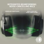 Razer Barracuda Wireless Gaming & Mobile Headset (PC, PlayStation, Switch 2, Android, iOS): 2.4GHz Wireless + Bluetooth - Integrated Noise-Cancelling Mic - 50mm Drivers - 40 Hr Battery - Black - Image 4