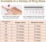 Enamel Craft Smart Ring for Women & Men, No Subscription Fitness Tracker with Heart Rate, Sleep Tracking, SpO2 – IP68 for iOS & Android (Enamel Color, 7) - Image 5