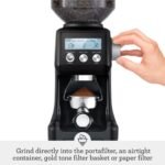Breville BCG820BTR Smart Grinder Pro for Coffee and Espresso, Black Truffle - Image 4