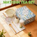Matcha Whisk Set (7 pcs), Japanese Matcha Kit with Ceramic Bowl, Bamboo Chasen Whisk, Scoop, Sifter & Holder | Complete Starter Set for Beginners | Mother‘s Day, Father’s Day, Housewarming Gift - Image 3