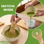 Matcha Whisk Set (7 pcs), Japanese Matcha Kit with Ceramic Bowl, Bamboo Chasen Whisk, Scoop, Sifter & Holder | Complete Starter Set for Beginners | Mother‘s Day, Father’s Day, Housewarming Gift - Image 5