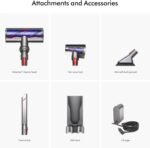 Dyson V8 Plus Cordless Vacuum, Cleans Hard Floors and Carpets, Detangles, Converts to Handheld, 115AW, 2 Power Modes, Up to 40 Minutes¹ - Image 4