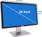 Dell P2016 Widescreen 20 inch LED Monitor, VGA, Display Port, 16.7 Million Colors, 178 Degree Viewing Angle, Built-in USB Hub, HD at 60Hz, 8ms Response time (Renewed) - Image 4