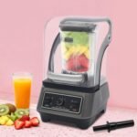 Multifunctional Blending Machine, 1600W Commercial Blender with Thick Shield, 9 Gears Heavy Duty Blender with Speed Control, Strong and Quiet Professional-Grade Power - Image 3