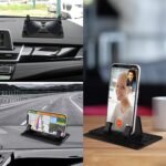 AONKEY Cell Phone Holder for Car, Dashboard Car Pad Mat Vehicle GPS Mount Universal Fit All Smartphones, Compatible with iPhone Xs/XS Max XR X 6S 7/8 Plus - Image 3