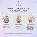 Térapy Ceylon Youthful Glow Tea Bags – Blue Butterfly Pea, Gotu Kola & Licorice Root Blend | Traditional Ayurvedic Herbal Tea Supporting Collagen for Skin & Hair Wellness | 18 Count - Image 5