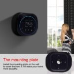 Alpha Smart Thermostat with Voice Control, Connected Control Smart Phone Wi-Fi Thermostat, Touchscreen Color Display, DIY, Built-in Alexa. T18UTW-7-WIFI. - Image 4