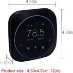Alpha Smart Thermostat with Voice Control, Connected Control Smart Phone Wi-Fi Thermostat, Touchscreen Color Display, DIY, Built-in Alexa. T18UTW-7-WIFI. - Image 6