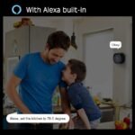 Alpha Smart Thermostat with Voice Control, Connected Control Smart Phone Wi-Fi Thermostat, Touchscreen Color Display, DIY, Built-in Alexa. T18UTW-7-WIFI. - Image 7