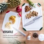 Farberware Cutting Board Set Made from Recycled PET (RPET) with Non-Slip Edges, Durable & Dishwasher Safe, 2-Piece - Image 5