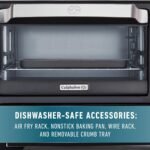 Calphalon Performance 12-in-1 Air Fry Toaster Oven with Dual Zone 12" Pizza Drawer Oven combo,Digital Precision Controls, Dark Stainless - Image 3