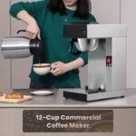 SYBO Commercial Coffee Makers 12 Cup, Drip Coffee Maker Brewer with 74Oz thermal carafe, Stainless Steel Cafetera SF-CB-1AA - Image 3