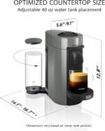 De'Longhi Nespresso Vertuo Plus Coffee and Espresso Maker, Grey + Starbucks by Nespresso Capsules, Vertuo Line - Image 4
