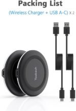 Yootech [2 Pack] Wireless Charger,10W Max Wireless Charging Pad Compatible with iPhone 17/17 Pro/17 Pro Max/Air/16/15/14/13/SE 2022/12/11,Samsung Galaxy S25/S24,for AirPods Pro 3(No AC Adapter) - Image 5