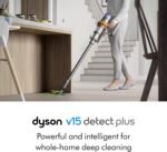 Dyson V15 Detect Plus Cordless Vacuum, Illumination Reveals dust, 240AW, 3 Power Modes, Up to 60 Minutes,² Deep Cleans Hard Floors and Carpets, Detangles pet Hair, Converts to Handheld - Image 3